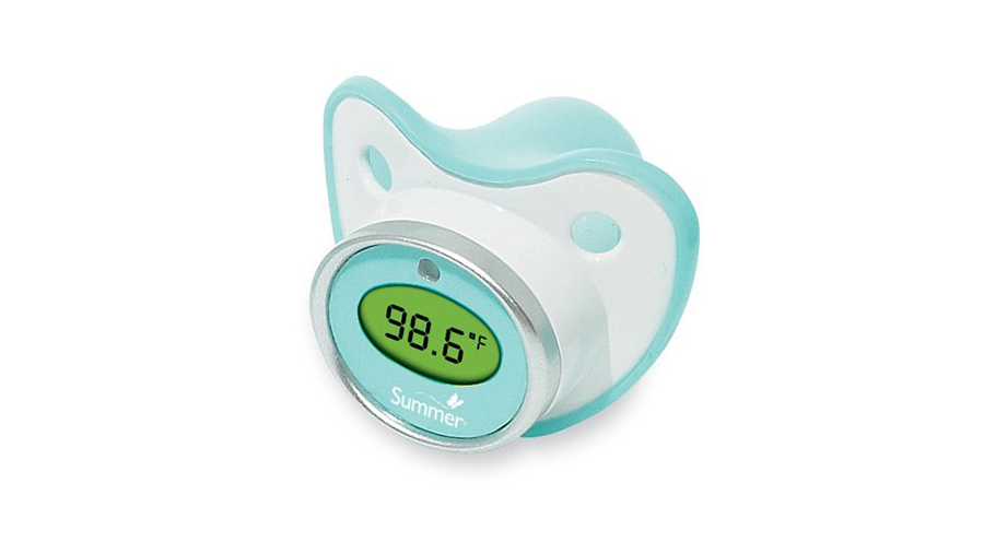 Infant Pacifier Thermometer